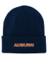 Фото #2 товара Big Boys Navy Auburn Tigers Jacquard Texture Cuffed Knit Hat