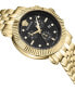 ფოტო #3 პროდუქტის Men's Swiss Chronograph V-Chrono Gold Ion Plated Bracelet Watch 45mm