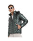 Фото #2 товара Men's Forest Green Zip-Front Quilted Puffer Jacket