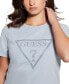 Фото #3 товара Women's Studded Logo Cotton Short-Sleeve T-Shirt