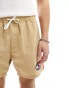 Tommy Jeans archive runner shorts in sand