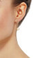 ფოტო #2 პროდუქტის Cultured Freshwater Pearl (8mm) Wire-Wrapped Drop Earrings in 10k Gold
