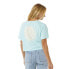 ფოტო #2 პროდუქტის RIP CURL Wettie Icon Crop short sleeve T-shirt