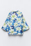 Фото #5 товара Рубашка из ткани с цветочным принтом ZARA