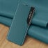 Hurtel Eco Leather View Case elegancki futerał etui z klapką i funkcją podstawki Samsung Galaxy A72 czarny