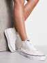 Фото #1 товара Vans SK8-Hi tapered trainers in off white