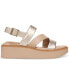 Фото #5 товара Women's Cessey Memory Foam Flatform Wedge Sandals, Created for Macy's