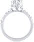 ფოტო #3 პროდუქტის Certified Lab Grown Diamond Oval Engagement Ring (2-1/2 ct. t.w.) in 14k Gold