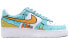 【定制球鞋】 Nike Air Force 1 Low '07 空军一号 夏日限定 南海岸 低帮 板鞋 男款 蒂芙尼绿 / Кроссовки Nike Air Force CW2288-111