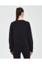 W Essential Crew Neck Sweatshirt Kadın Siyah Sweatshirt S232241-001