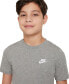 ფოტო #6 პროდუქტის Big Kids Sportswear Embroidered Logo Graphic T-Shirt