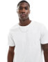 Фото #1 товара ASOS DESIGN essential heavyweight boxy t-shirt 240gsm in white