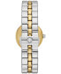ფოტო #3 პროდუქტის Women's Kira Two-Tone Stainless Steel Bracelet Watch 30mm