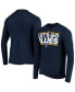 Фото #2 товара Men's Navy St. Louis Blues Dassler AEROREADY Creator Long Sleeve T-shirt