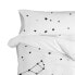 Pillowcase HappyFriday Blanc Constellation Multicolour 45 x 110 cm