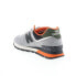 New Balance 574 ML574DAG Mens Gray Suede Lace Up Lifestyle Sneakers Shoes