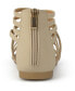 ფოტო #3 პროდუქტის Women's Hanni Wide Width Crisscross Strappy Flat Sandals