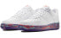 Nike Air Force 1 Low 07 LV8 LTHR 低帮 板鞋 男款 白蓝 / Кроссовки Nike Air Force aj9507-100