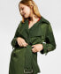 Фото #4 товара Women's Belted Trench Coat