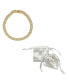 Women's Gold-Tone Plated Crystal Thick Cuban Curb Chain Necklace