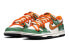 Фото #3 товара 【定制球鞋】 Nike Dunk Low FZBB 主题 夏日度假 椰树 低帮 板鞋 GS 橙绿 / Кроссовки Nike Dunk Low DH9765-003