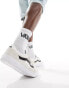 Vans Cruze Too trainers in cream and black Бежевый, 35 - фото #4