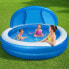 Inflatable Paddling Pool for Children Bestway 241 x 241 x 140 cm Blue White