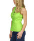 Фото #5 товара Women's Linen Sleeveless Button-Front Top