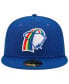 Фото #3 товара Men's Blue Charleston RiverDogs Rainbows Theme Night 59FIFTY Fitted Hat