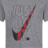 ფოტო #4 პროდუქტის NIKE KIDS Hbr Just Do It Connected short sleeve T-shirt