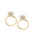 ფოტო #1 პროდუქტის Women's Celestrial Drop Earrings