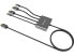 Фото #2 товара SANDBERG All-In-1 Display Adapter Hub - 2 m - HDMI Type A (Standard) - DisplayPort + Mini DisplayPort + HDMI + USB Type-C - Male - Male - Straight