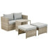 Фото #1 товара Lounge Set Olea MINI (4 teilig)