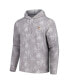 Фото #1 товара Men's Gray Texas Longhorns Palm Frenzy Hoodie Long Sleeve T-Shirt