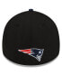 Фото #2 товара Men's Black, Navy New England Patriots 2022 NFL Draft 39THIRTY Flex Hat