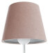 Фото #3 товара Настольная офисная лампа BPSKoncept Jasmine, белый металлический столб с серым декоративным элементом.