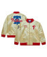 Фото #1 товара Men's Gold Philadelphia Phillies OG 2.0 Lightweight Satin Full-Zip Jacket