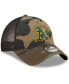 Фото #4 товара Men's Camo Oakland Athletics Trucker 9TWENTY Snapback Hat