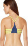 Фото #2 товара Seafolly Women's 236670 Bikini Top Swimwear In the Loop Blue Opal Size 4
