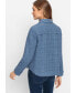 Фото #2 товара Women's Cotton Blend Tweed Jacket