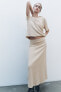 Фото #1 товара Расклешенная юбка soft в стиле минимализма ZARA