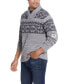 Фото #3 товара Men's Norwegian Shawl Collar Sweater