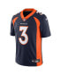 ფოტო #3 პროდუქტის Men's Russell Wilson Navy Denver Broncos Vapor Untouchable Limited Jersey