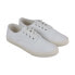 Фото #1 товара Gola Breaker CMA137 Mens White Canvas Lace Up Lifestyle Sneakers Shoes 12