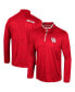 Men's Red Houston Cougars Wright Quarter-Zip Windshirt
