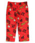 ფოტო #3 პროდუქტის Toddler Boys Classic The Flash Logo Raglan Sleep Pajama Set