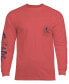 Фото #2 товара Men's Skull & Hooks Logo Graphic Long-Sleeve T-Shirt