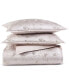 Фото #3 товара Sakura Blossom Greylac Duvet Cover Set, King, Created for Macy's