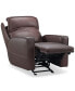 Фото #3 товара CLOSEOUT! Dextan Leather Power Recliner, Created for Macy's