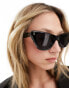 Фото #6 товара AIRE linea cat eye sunglasses in black